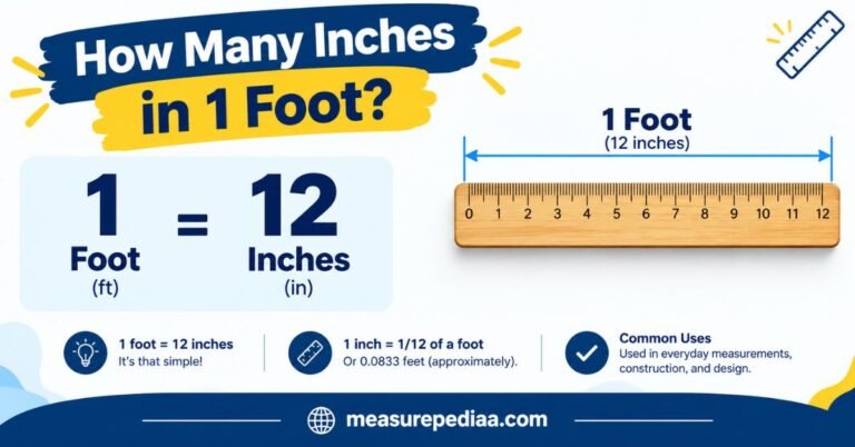 How Many Inches in 1 Foot
